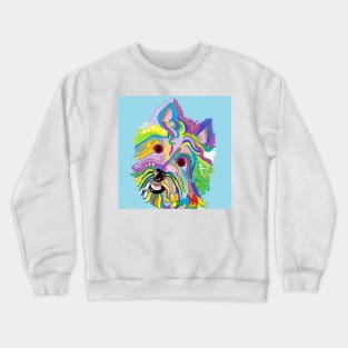 Colorful Westie Crewneck Sweatshirt